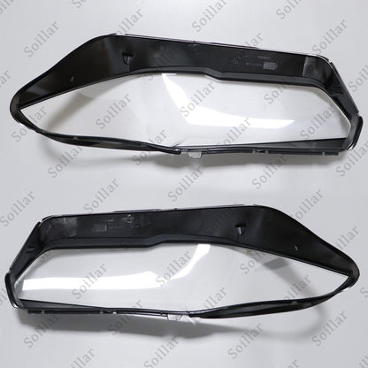 Pair Headlight Lens Headlamp Cover For BMW X5 X6 G05 G06 2018-2021 Left & Right