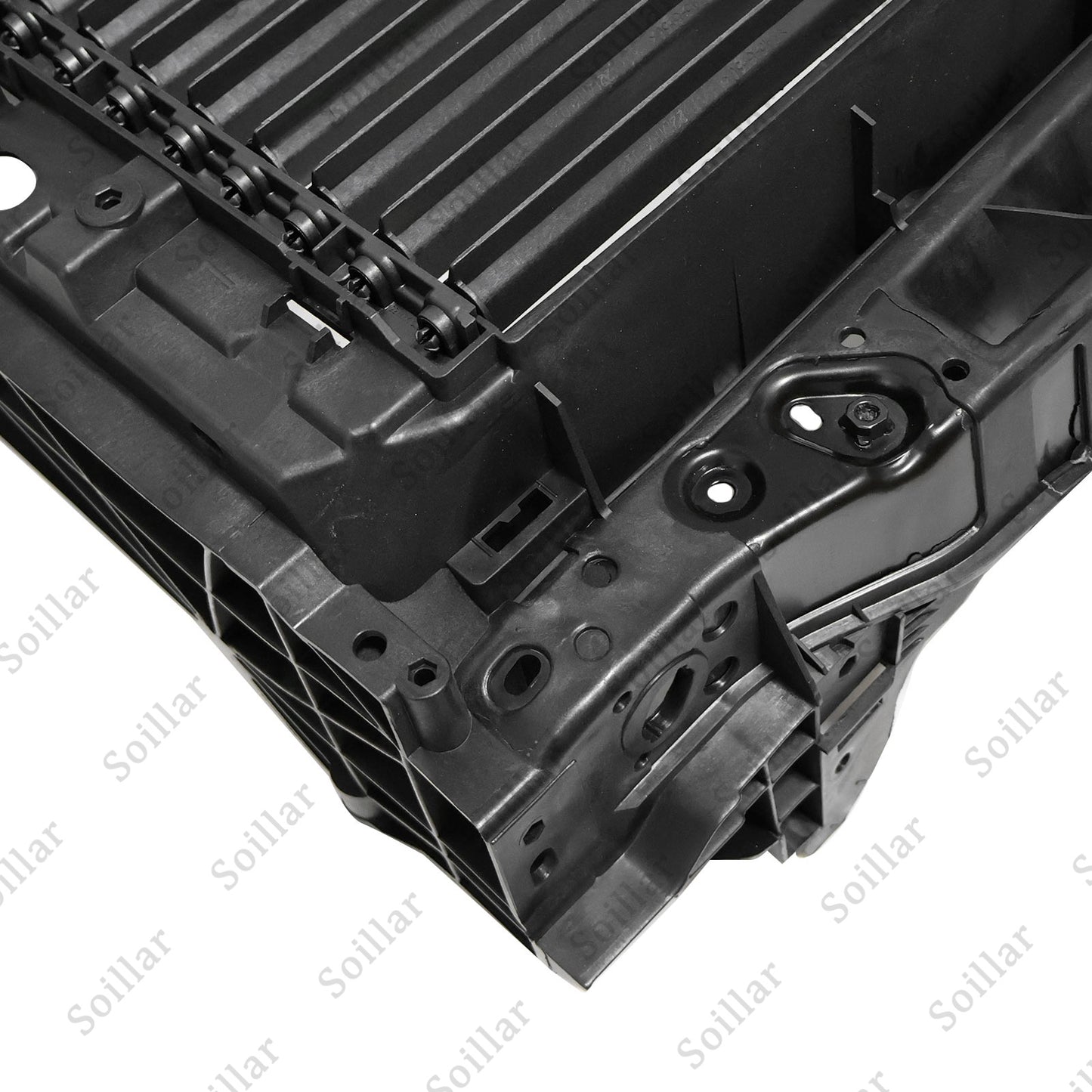 1x Radiator Support Black NZ6Z-8B455-A For Ford Maverick 2022-2023 L4 2.0/2.5L