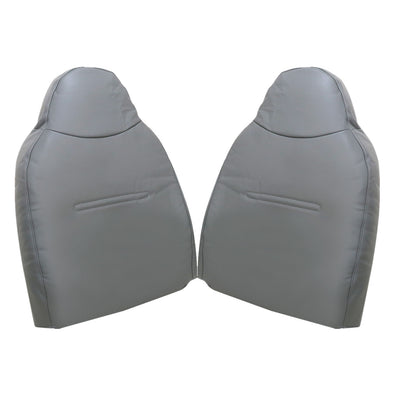For 2001-2007 Ford F250 F350 F450 Driver-Passenger Bottom-Top Seat Cover Gray