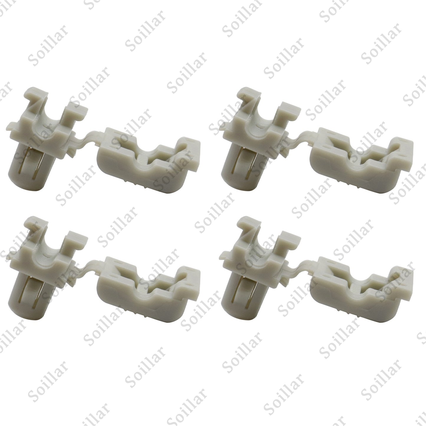(4) For Ford F150 F250 F350 F450 Super duty Tailgate & Door Lock Rod Latch Clips