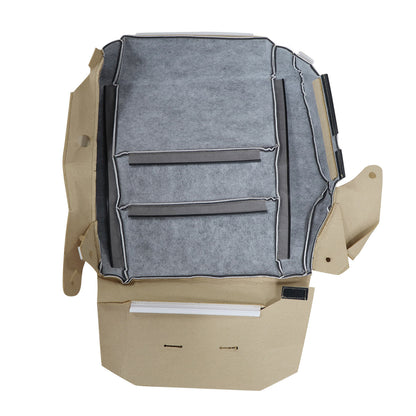 For 2007 2008 2009 2010 2011 Honda CRV Driver Side Bottom Leather Seat Cover Tan