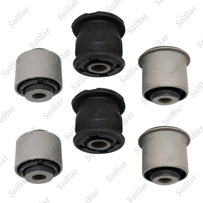 Set (6) Rear Lower Knuckle Bushing For Honda CIVIC 01-05 CRV 02-06 ELEMENT 03-06