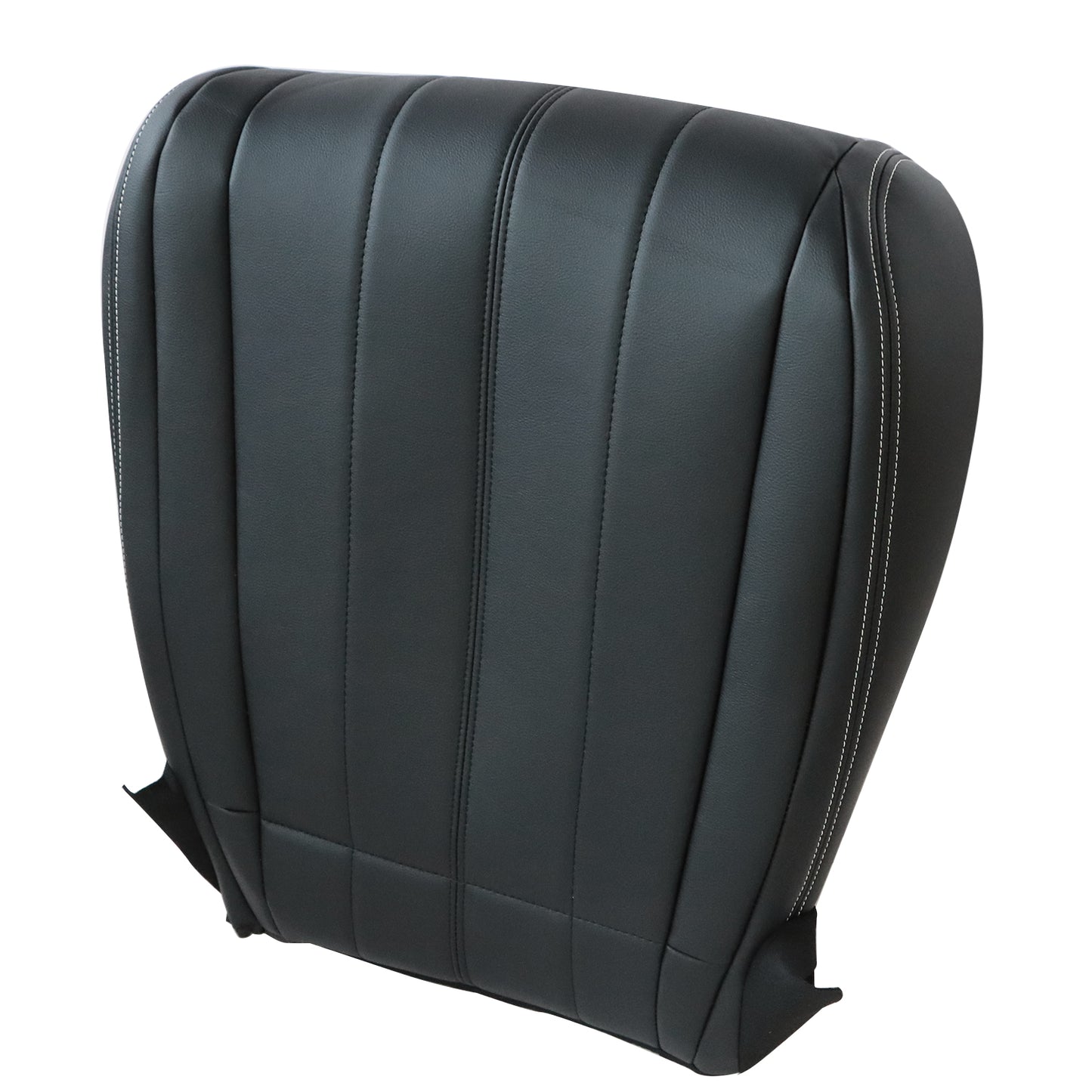 Driver Bottom Leather unperforated Seat Cover Black For Infiniti QX70 2014