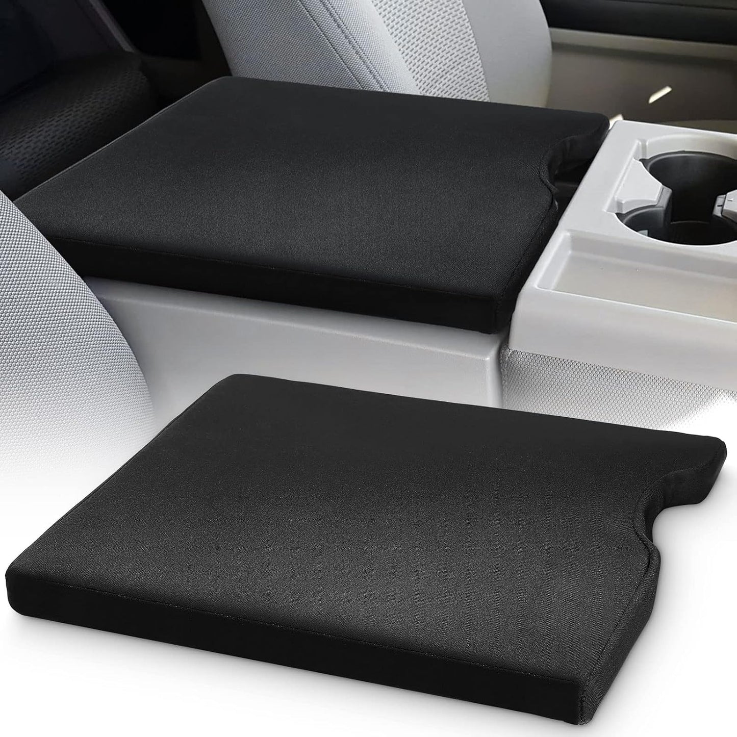 Fits Ford F250 17-22 40/20/40 Jump Seat Center Console Lid Armrest Cover Pad