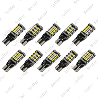 10X T15 921 912 LED Reverse Backup Light Bulbs W16W 916 6000K Super Bright White