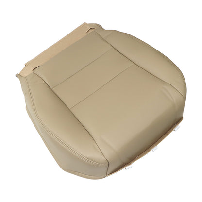 For 2003-2007 Honda Accord 4DR Front Driver & Passenger Bottom & Top Leather Seat Cover Tan