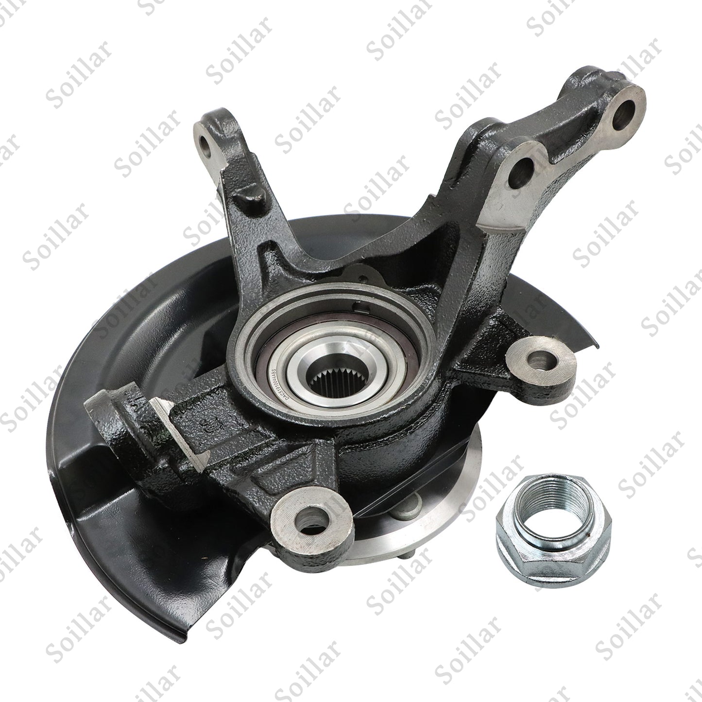 Front Left Steering Knuckle & Wheel Hub Bearing Assembly For Honda CR-V 2007-09
