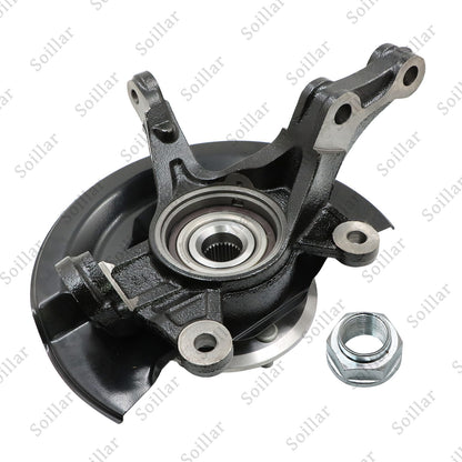 Front Left Steering Knuckle & Wheel Hub Bearing Assembly For Honda CR-V 2007-09