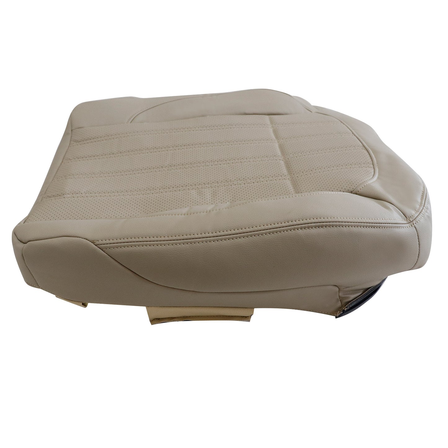 For 2013-2016 Mercedes Benz GL350 GL450 Front Driver Bottom Leather Seat Cover Tan