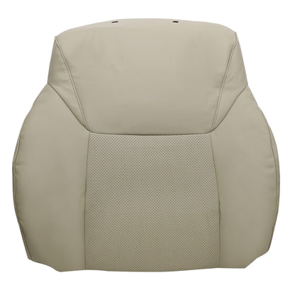 For 2008-2015 Lexus LX570 Front Driver & Passenger Bottom & Top Perforated Leather Seat Cover Tan