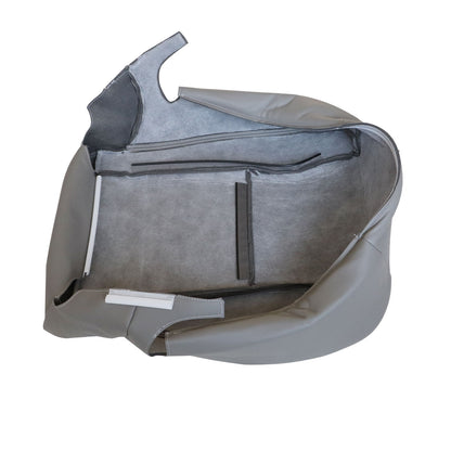 Fits 2000-2004 Toyota Sequoia Tundra Limited SR5 Driver Bottom Leather Seat Cover Gray
