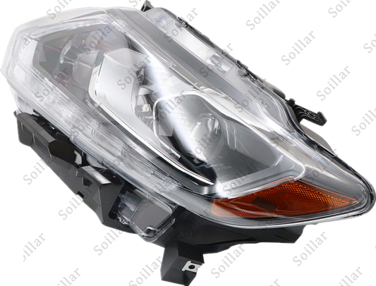 Headlight LED Left Driver Side Headlamp Assembly For 2014 2015 2016 Nissan Rogue