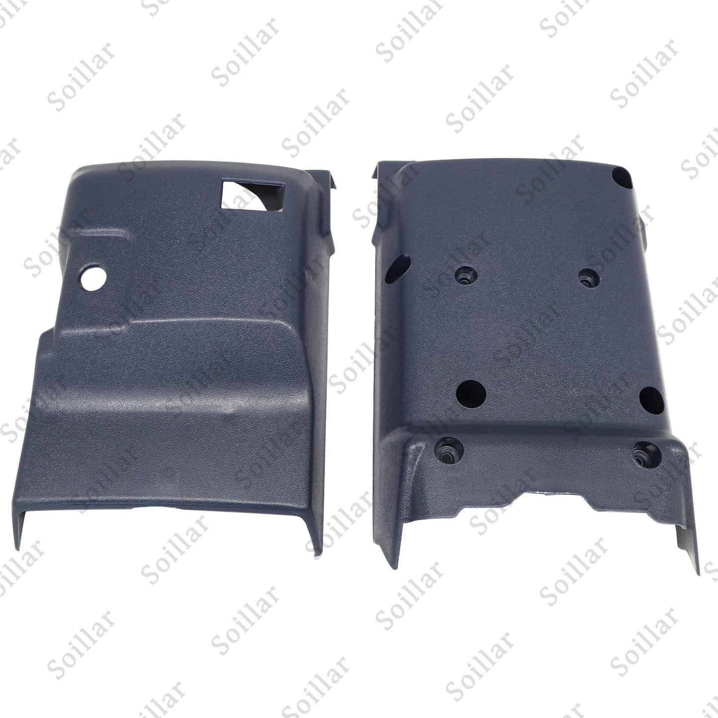 2x Blue Steering Column Cover Fit For 1979-1982 Toyota Pickup Hilux NO TILT