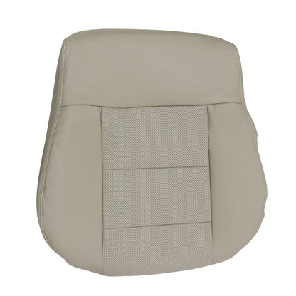 For 2010-2016 Mercedes Benz E200 E250 E300 E350 Driver Top Replacement Leather Seat Cover Tan