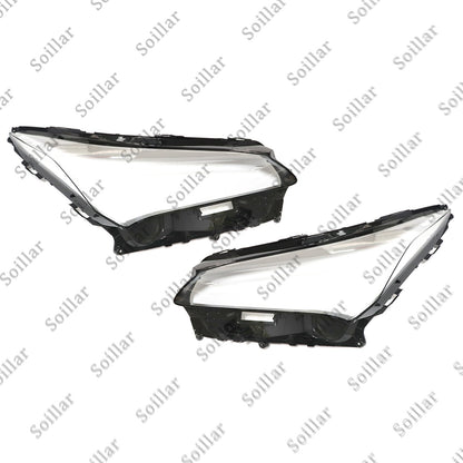 For Lexus NX200 NX300h NX 200t 2014-2020 Headlight Headlamp Lens Left+Right Side