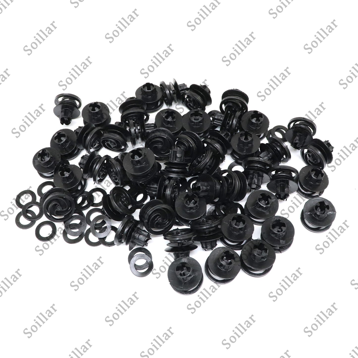 50pcs Door Trim Panel Retainer Push Clip for VW Golf 1998-2006/2010-2012