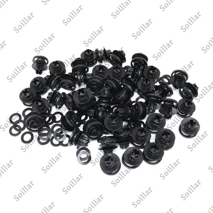 50pcs Door Trim Panel Retainer Push Clip for VW Golf 1998-2006/2010-2012