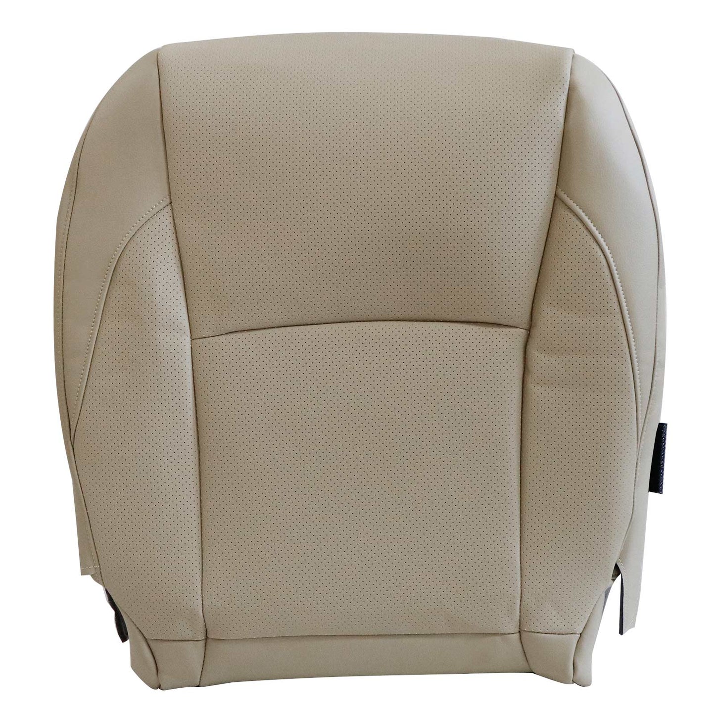 For 2007-2012 Lexus ES350 Driver Bottom Perforated Leather Seat Cover Tan