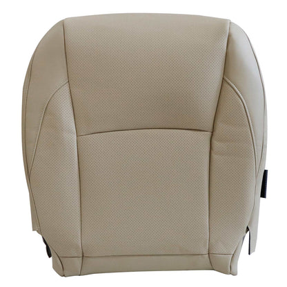 For 2007-2012 Lexus ES350 Driver Bottom Perforated Leather Seat Cover Tan
