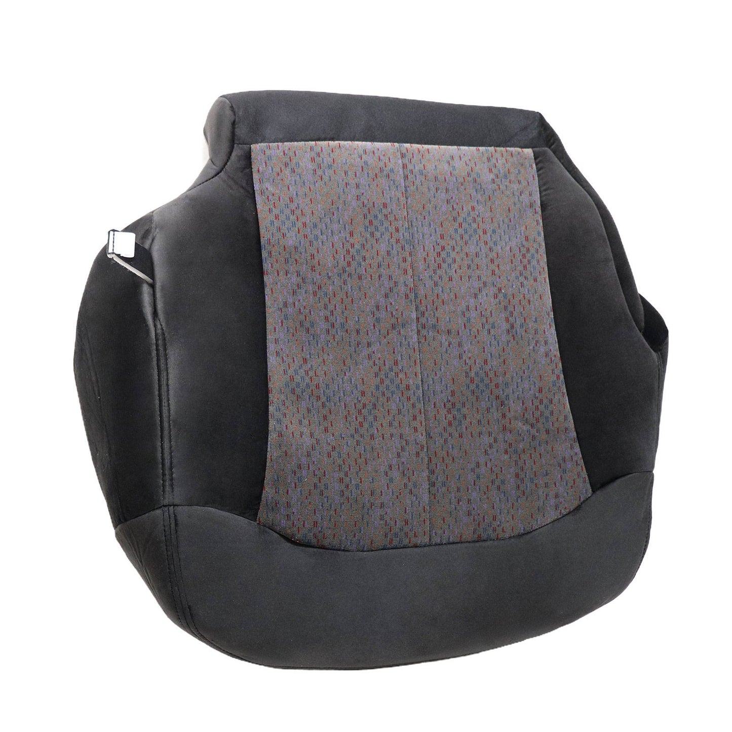 For 1999-2002 Chevy Silverado Driver & Passenger Bottom Cloth Seat Cover Dark Gray