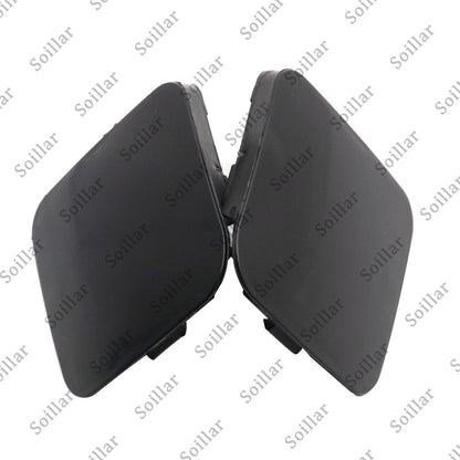 2pcs Tow Hook Covers Front Bumper Right Left Cap For Toyota RAV4 2009-2010 New