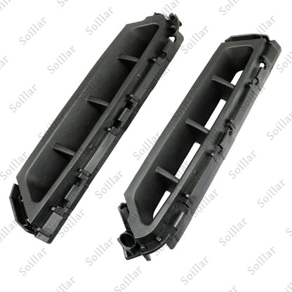 Pair Front Left & Right Bumper Air Curtain Grille Fit 2019-2020 Hyundai Elantra