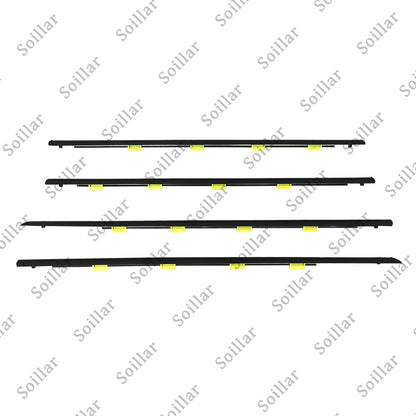 NEW DOOR BELT WEATHER STRIP MOLDING SEAL SET For Honda Civic 4 DOOR 1996~2000