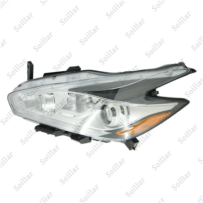 For 2015-2018 Nissan Murano Halogen Left Driver Side LED DRL Head Light Headlamp