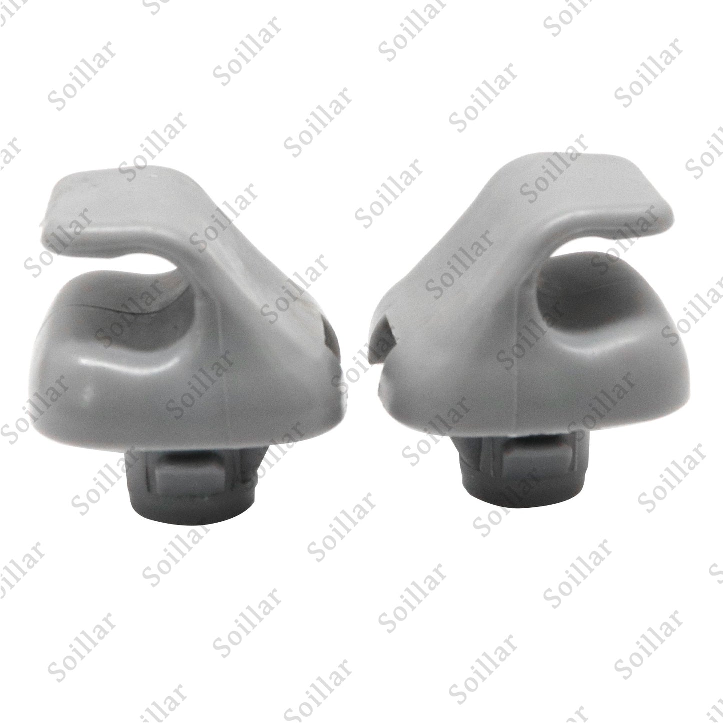 2* Sun Visor Shade Holder Clip Retainer Gray 88217S04003ZA For Honda Civic CR-V