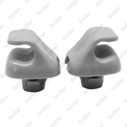 2* Sun Visor Shade Holder Clip Retainer Gray 88217S04003ZA For Honda Civic CR-V