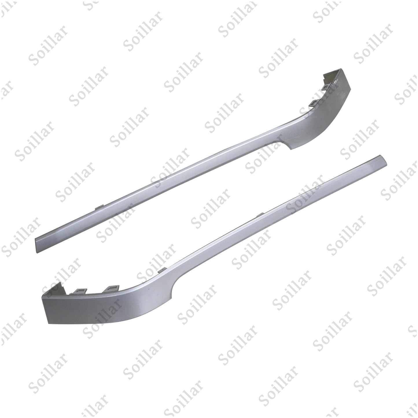 Fits Range Rover L405 Silver 2Pcs Rear Body Molding Trim Strip Kit 2013-2022