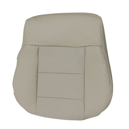 For 2010-2016 Mercedes Benz E200 E250 E300 E350 Passenger Top Replacement Leather Seat Cover Tan