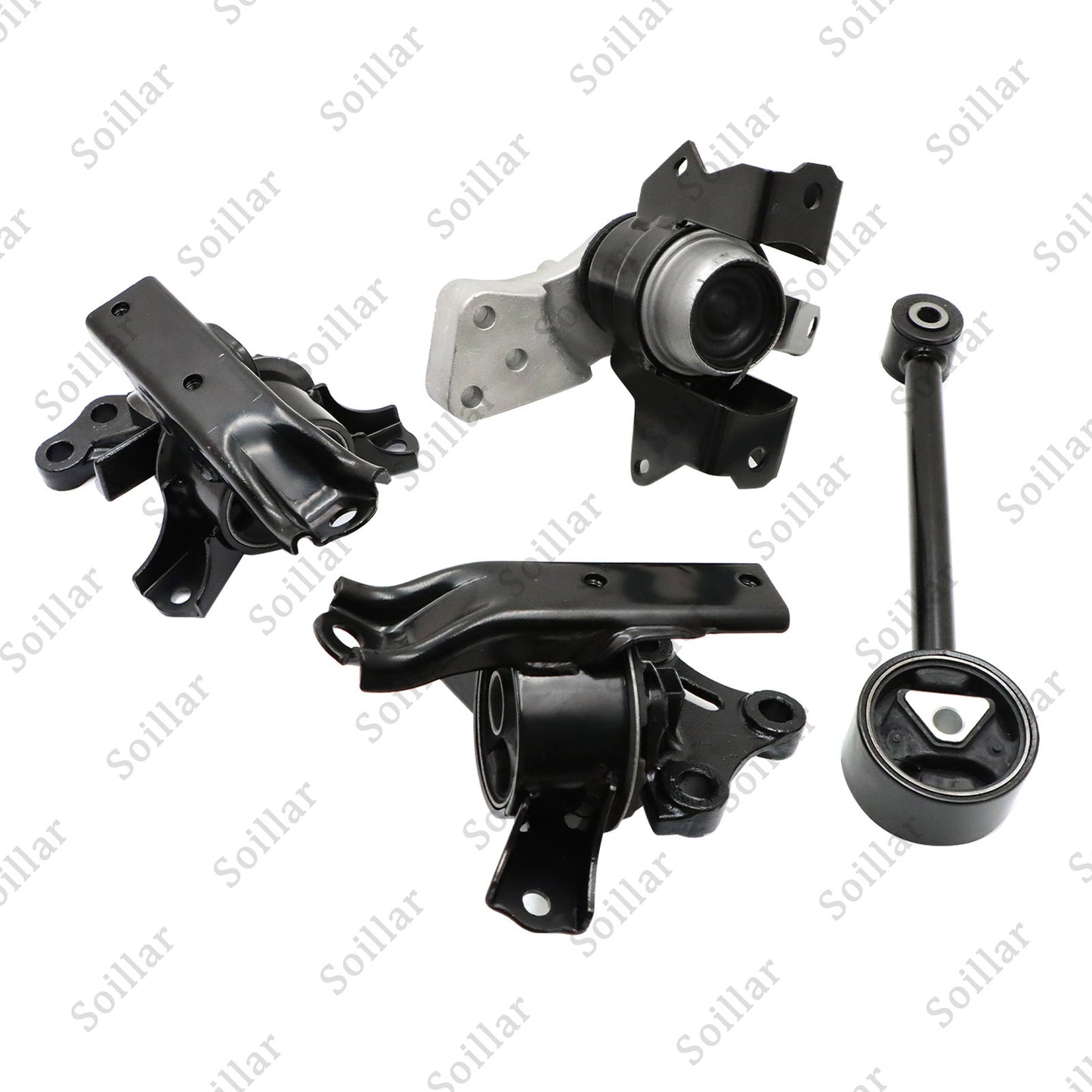 4 Pcs Engine Motor & Trans Mounts Set For 2017-2022 Mitsubishi Mirage G4 1.2L