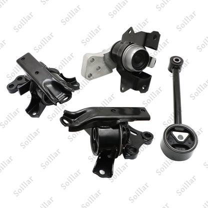 4 Pcs Engine Motor & Trans Mounts Set For 2017-2022 Mitsubishi Mirage G4 1.2L