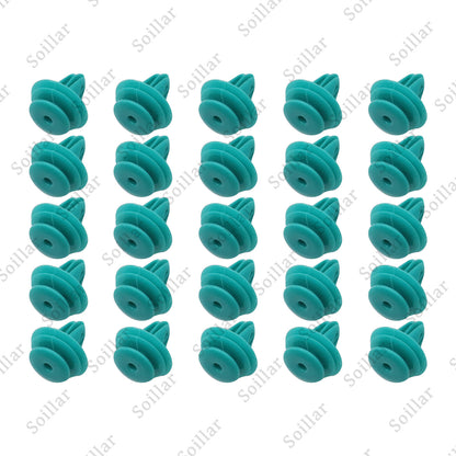 25x Mean Mug Auto Door Trim Panel Retainer 9mm Hole Clips For Toyota 90467-10188