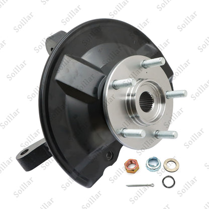Front Driver Steering Knuckle & Hub Bearing Assy For Mitsubishi Outlander 07-18