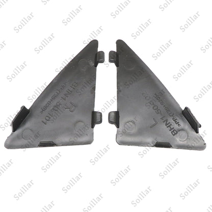 For 2014-2016 Mazda 3 Front Lower Bumper Tow Hook Eye Cover Cap Triangle Trim