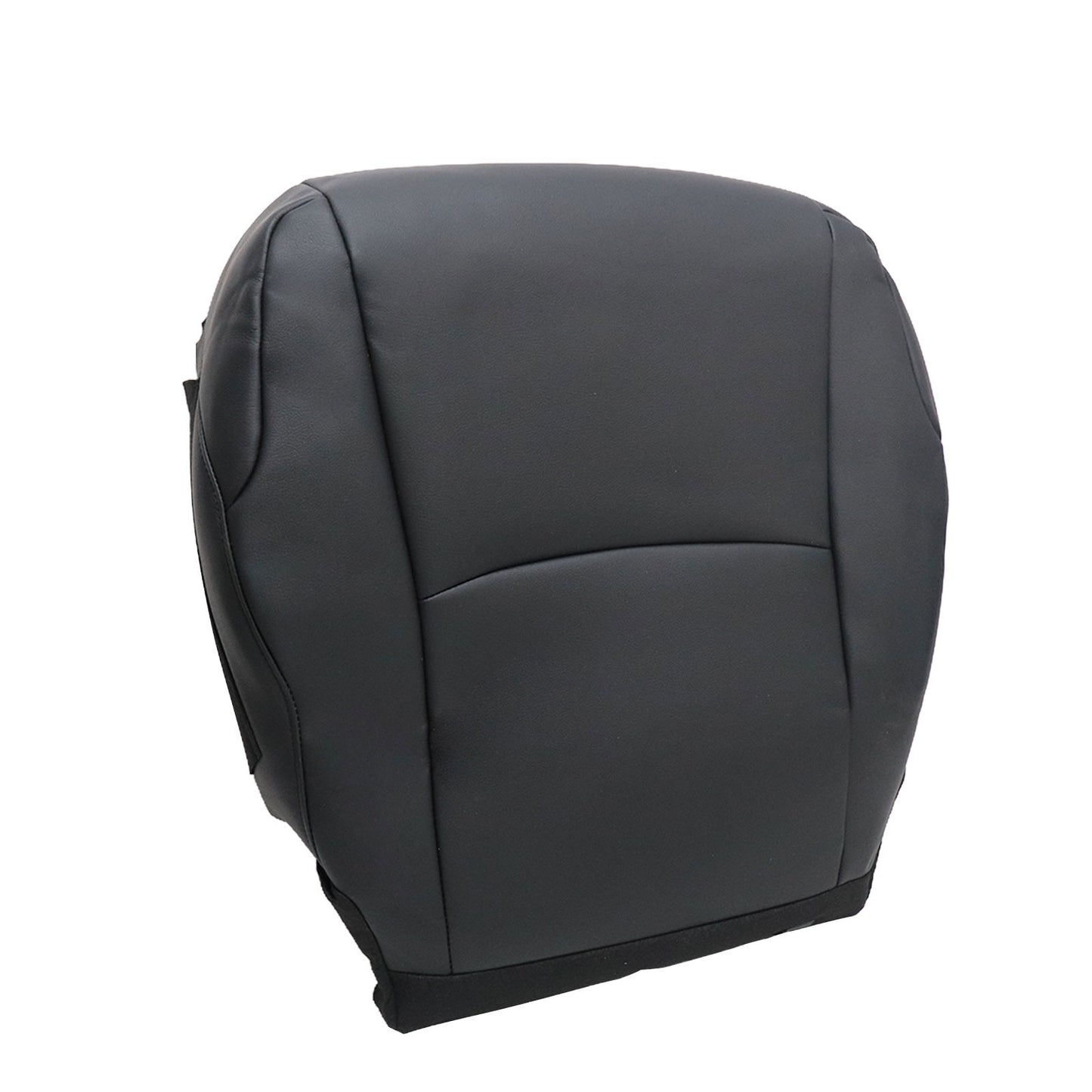 For 2010-2014 Toyota 4Runner Driver & Passenger Bottom Leather Seat Cover Black