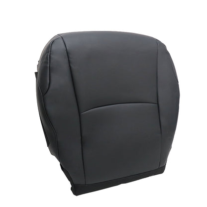 For 2010-2014 Toyota 4Runner Driver & Passenger Bottom Leather Seat Cover Black