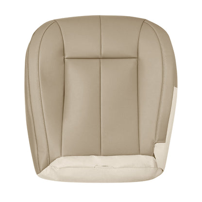 For 1999-2004 Jeep Grand Cherokee Front Driver & Passenger Bottom Leather Seat Cover Tan