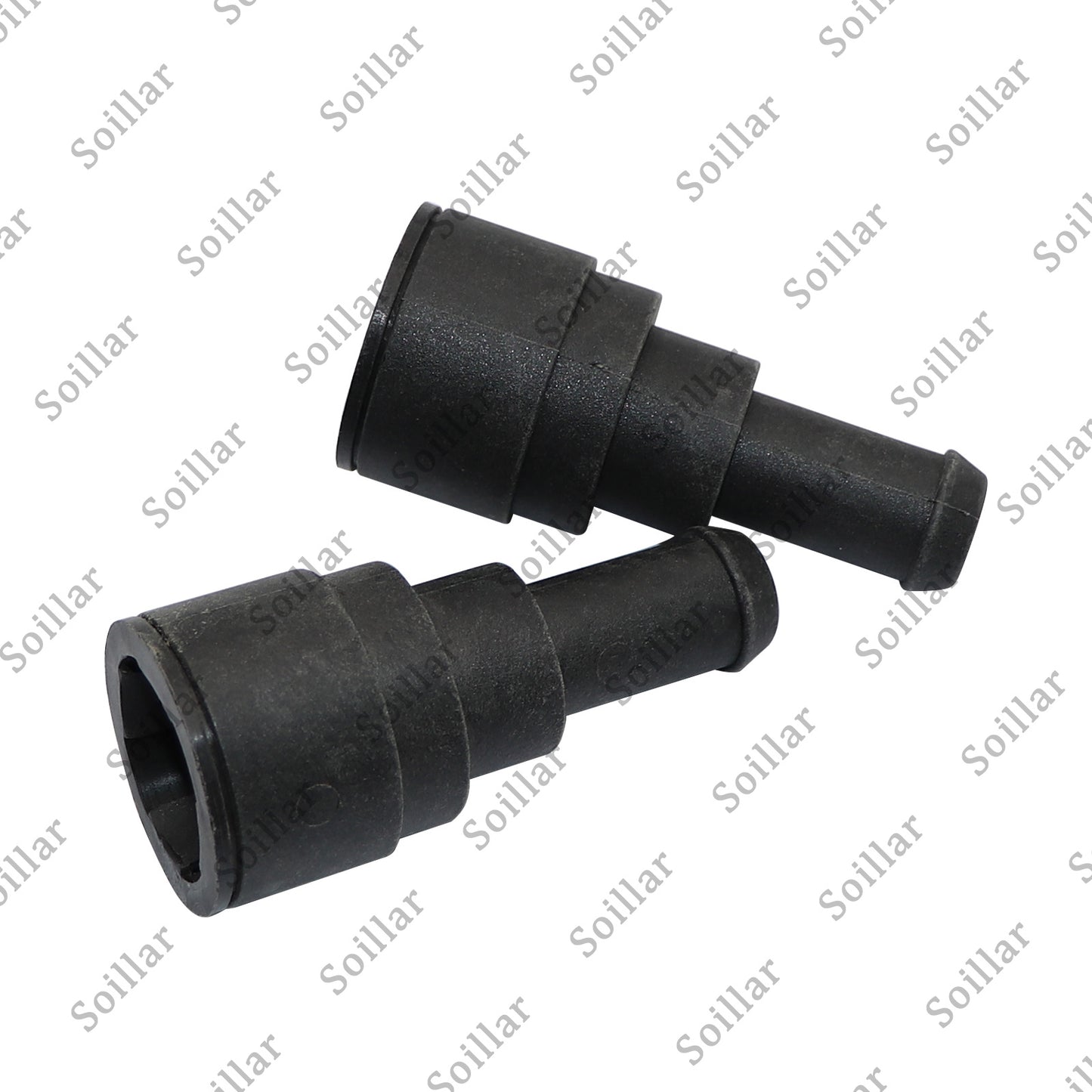 2pcs Heater Core Coolant Hose Connector for Cadillac Chevrolet Tahoe GMC Buick