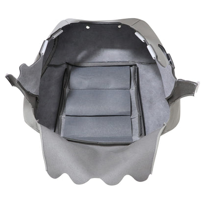 For 2010-2016 Mercedes Benz E200 E250 E300 E350 Passenger Top Replacement Leather Seat Cover Gray