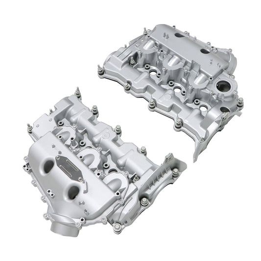 Pair Aluminum Valve Cover Fits For Land Rover Discovery Range Rover 3.0 V6 306DT