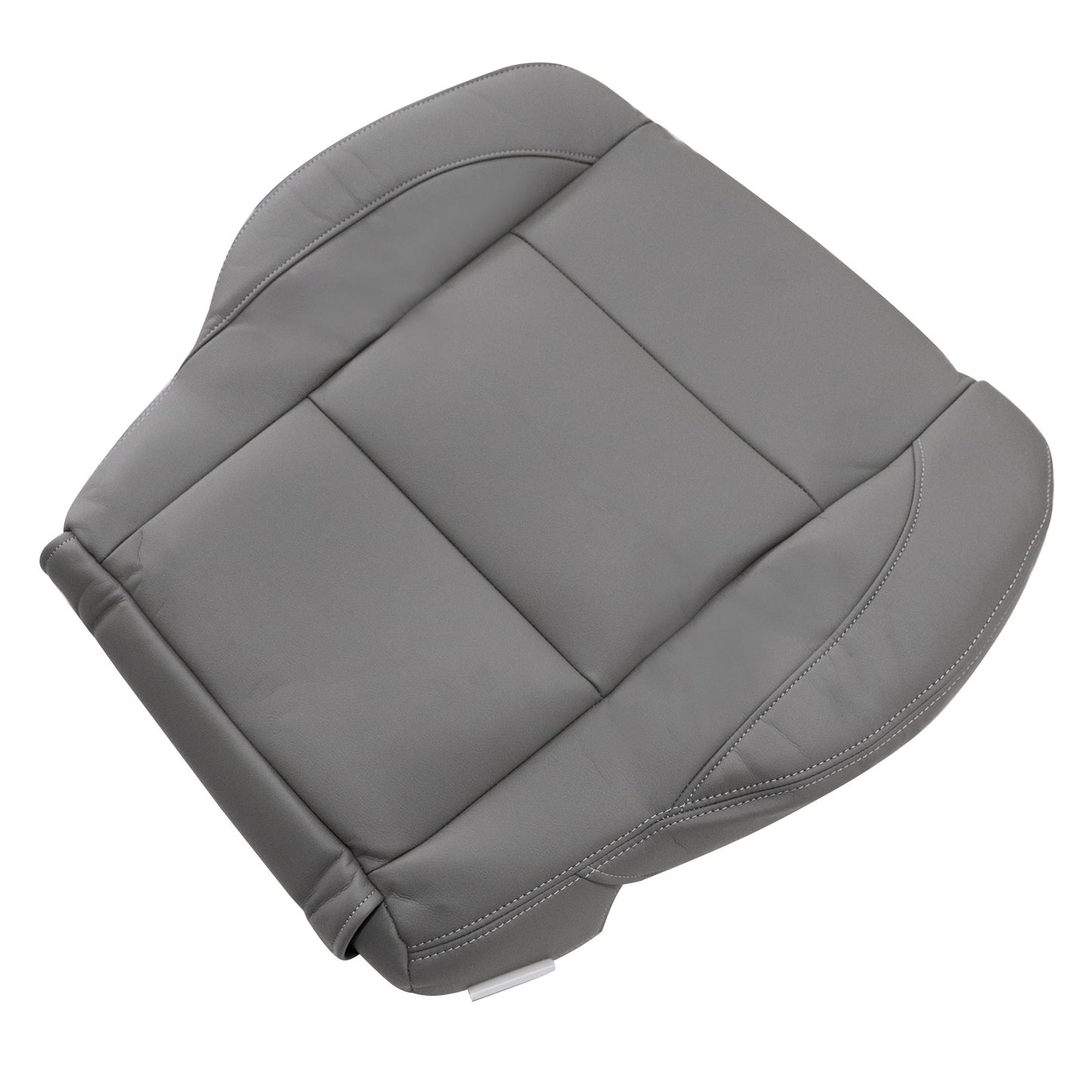 Driver Bottom Leather Seat Cover Gray For Nissan Titan 2005-2015 Replacement