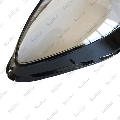Fit Mercedes-Benz S W222 S450 S63 AMG 2018-20 Pair Headlight Lens Headlamp Cover