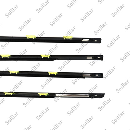 NEW DOOR BELT WEATHER STRIP MOLDING SEAL SET For Honda Civic 4 DOOR 1996~2000