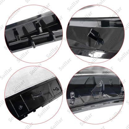 A Pair Headlight Clear Lens Cover For 2016-2019 Mercedes-Benz W117 CLA250 CLA45