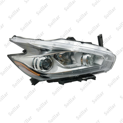 For 2015-2018 Nissan Murano Halogen Headlight LED DRL Lamp Right Passenger Side