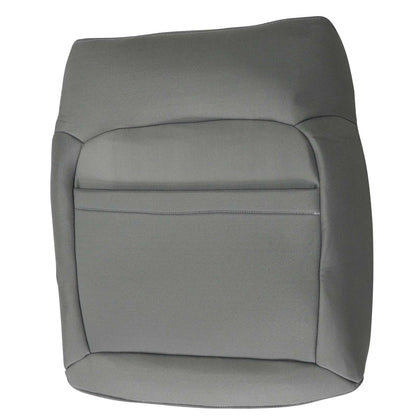 Front Driver & Passenger Bottom & Top Cloth Seat Cover Flint Gray 2004-2008 For Ford F-150 Lariat XL XLT STX FX4