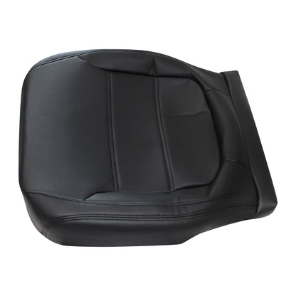 Fit For 2011-2017 Volkswagen Jetta Front Bottom Leather Seat Cover Black